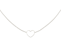 GRAV Quintessa Big Heart Contour Arany 14K Nyaklánc