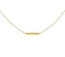 GRAV Morse LOVE Arany 14K Nyaklánc