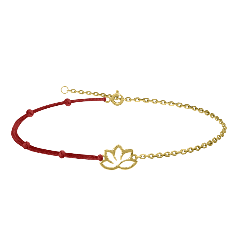 GRAV Yoga Balance Lotus Arany 14K Bokalánc