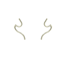 Grav Wave Arany 14K Fülbevaló