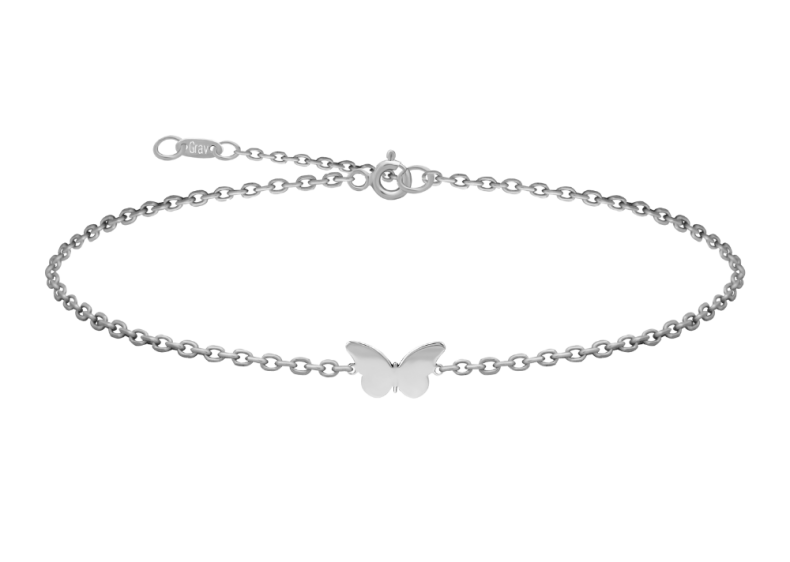 Grav Butterfly Ezüst 925 Bokalánc