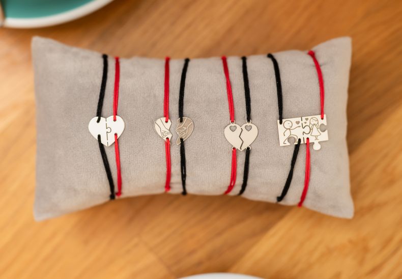 GRAV Love Heart Ezüst 925 Szerelemkarkötő