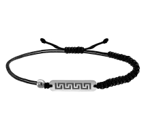 GRAV Macrame Ares Men Ezüst 925 Karkötő