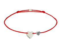 GRAV Heart Arany 14K Fonalas Karkötő