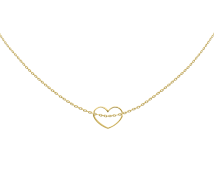 GRAV Daisy Heart Arany 14K Nyaklánc
