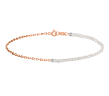 Grav Florance Pearl Arany 14K Karkötő