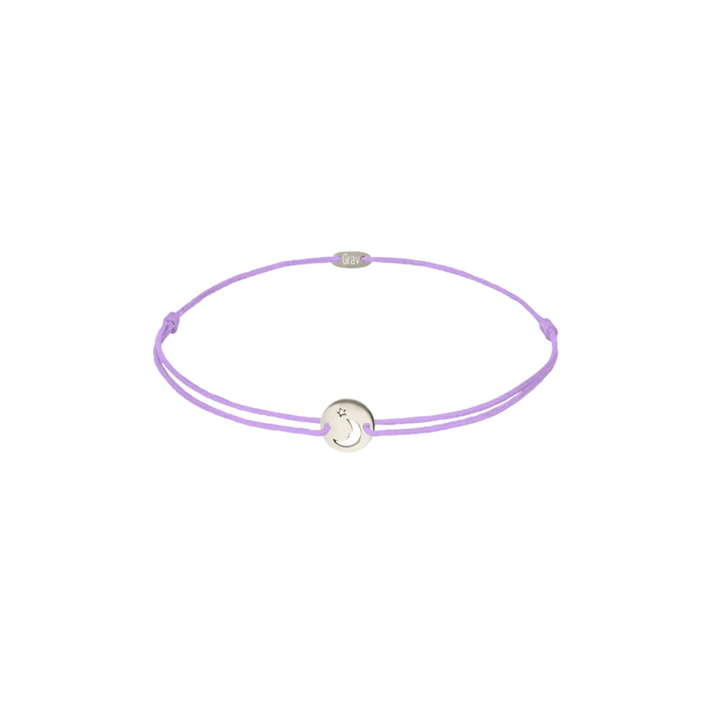 GRAV Moon Baby Arany 14K Fonalas  Karkötő