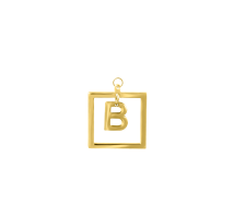 GRAV Letter Lock ARANY 14K Medál