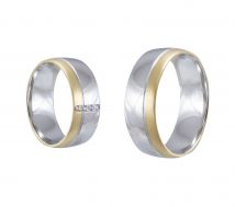 Wedding Arany 14k Karikagyűrű