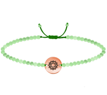 GRAV Szív Csakra Arany 14K Karkötő