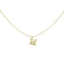GRAV Letter Aurora Arany 14K Nyaklánc