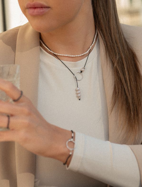 GRAV Loop EZÜST 925 Fonalas Nyaklánc