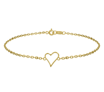 Grav Belle Contour Arany 14K Karkötő