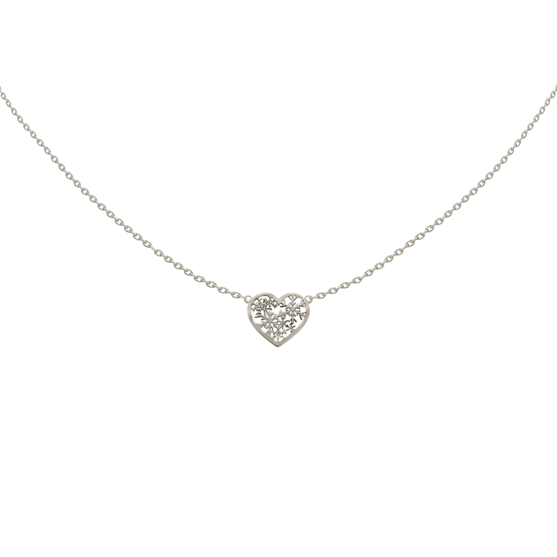 GRAV Snowflake Arany 14K Nyaklánc