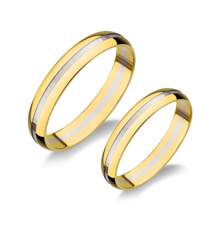 Arany 14K Karikagyűrű