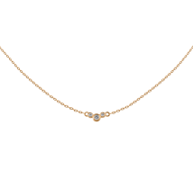 Grav Chloee 3 Curve Arany 14K Nyaklánc