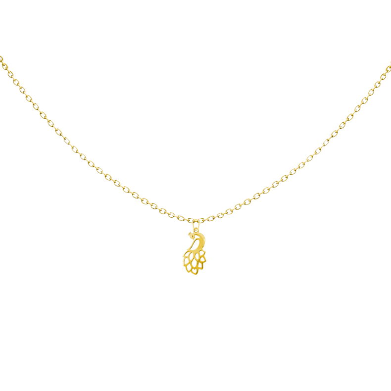 GRAV Peacock Arany 14K Nyaklánc