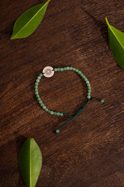 GRAV Szív Csakra Ezüst 925 Karkötő