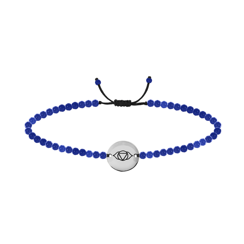 GRAV Harmadikszem Csakra Ezüst 925 Karkötő