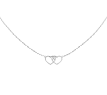 Grav Heart Clip Ezüst 925 Nyaklánc