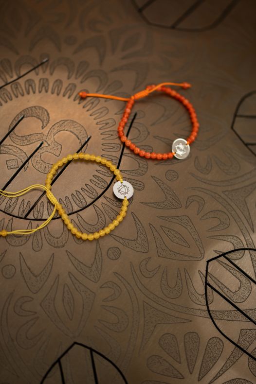 GRAV Napfonat Csakra Arany 14K Karkötő