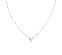 Grav Kontúr Angyal Baby Sárga Arany 14K Nyaklánc