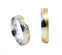 Arany 14K Karikagyűrű