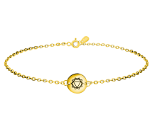 GRAV Napfonat Csakra Arany 14K Karkötő