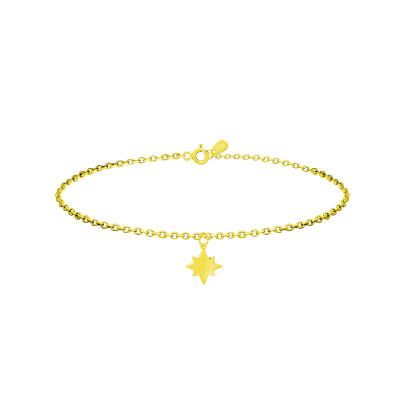 Grav North Star Arany 14K Karkötő