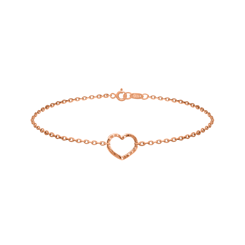 GRAV Quintessa Heart Arany 14K Karkötő