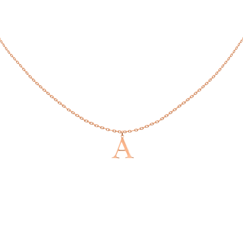 GRAV Letter Georgia Arany 14K Nyaklánc