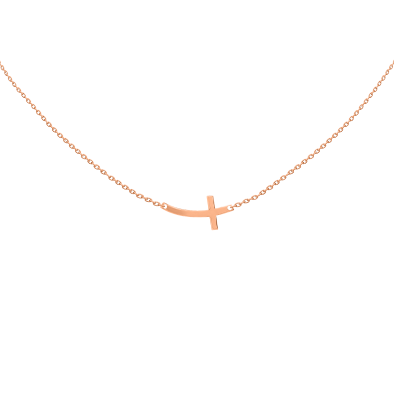 GRAV Cross Arany 14K Nyaklánc