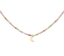 Grav Symbol Moon Arany 14K Nyaklánc