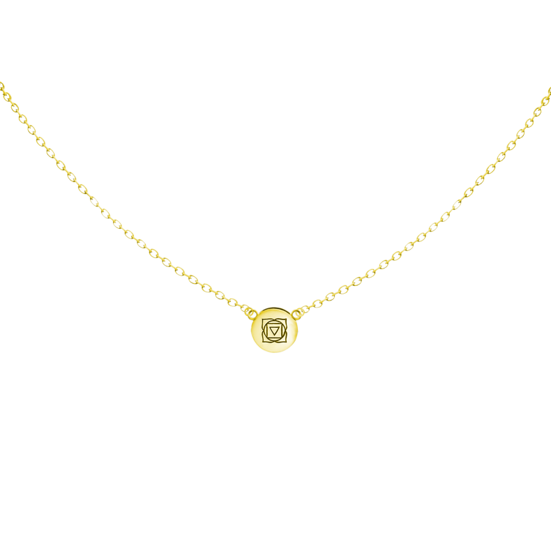 GRAV Gyökér Csakra Arany 14K Nyaklánc