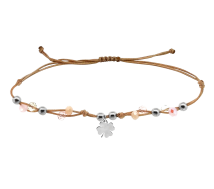 GRAV Macrame Candy Luck Ezüst 925 Bokalánc