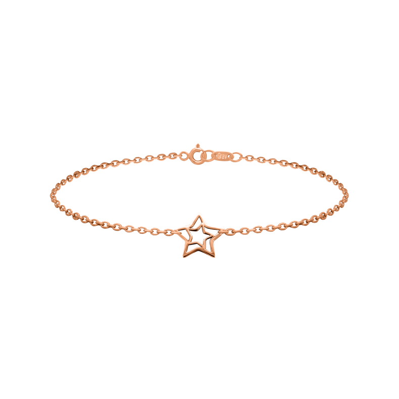 GRAV My Star Arany 14K Karkötő