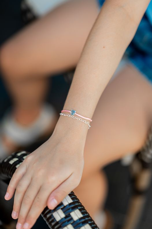 GRAV Kitty Baby Ezüst 925 Fonalas Karkötő