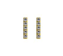 Grav Diamant Chloee 5 Arany 14K Fülbevaló