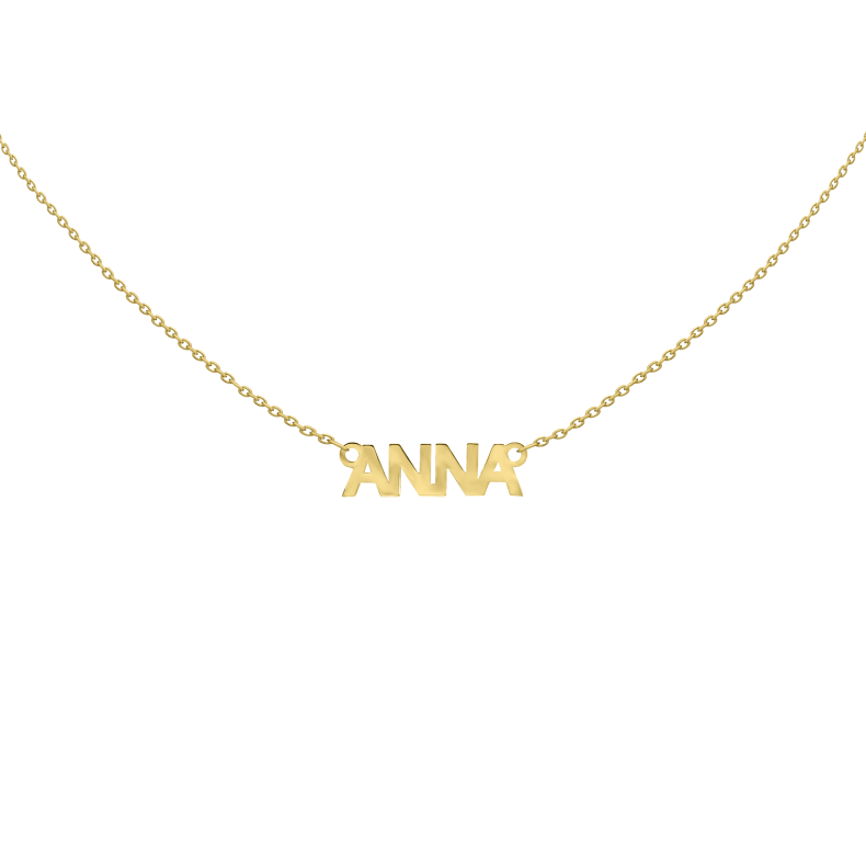 GRAV My Name Arany 14K Nyaklánc