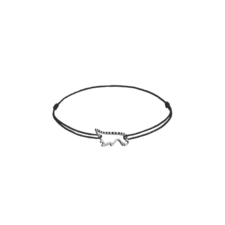 GRAV Dinosaur Contour Baby Ezüst 925 Fonalas Karkötő