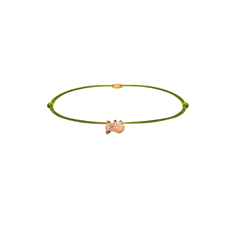 GRAV Koala Baby Arany 14K Fonalas Karkötő