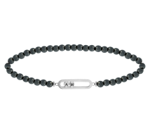 GRAV Clasp for Him Hematite Ezüst 925 Karkötő