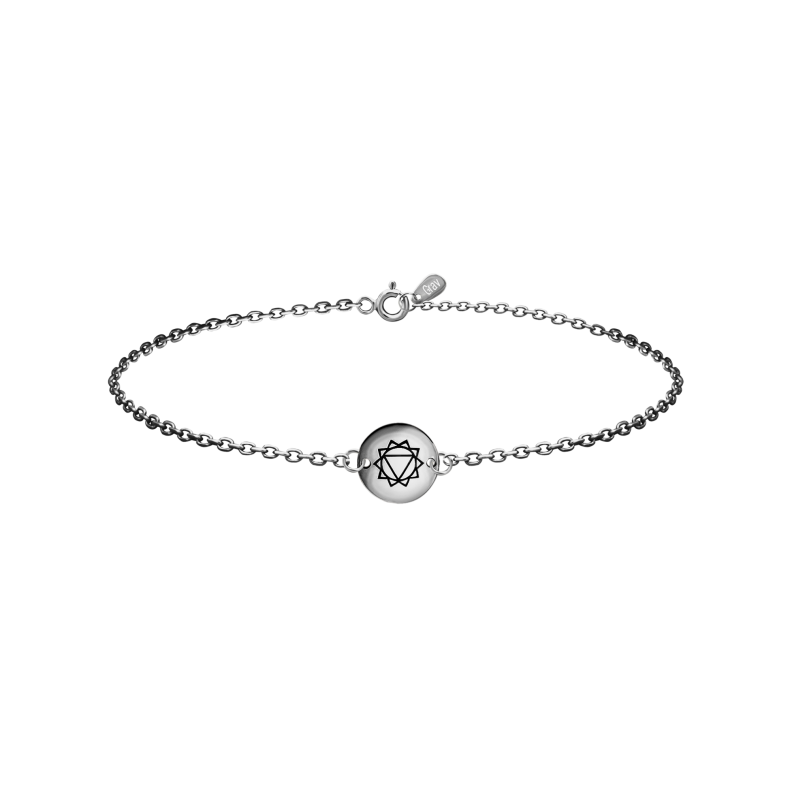 GRAV Napfonat Csakra Ezüst 925 Karkötő