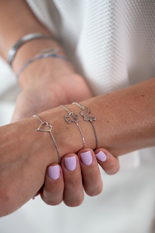 Grav Belle Contour Ezüst Karkötő