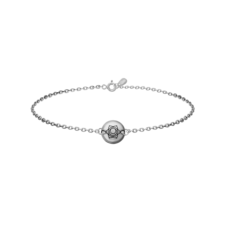 GRAV Szakrális Csakra Ezüst 925 Karkötő