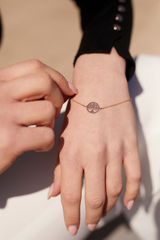 Grav Tree Of Life Ezüst Karkötő