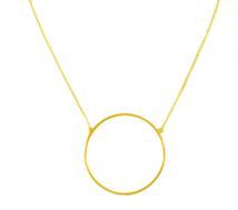 Grav Big Circle Arany 14K Nyaklánc