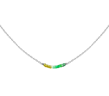 GRAV Rayfield Zafír Smaragd Ezüst 925 Nyaklánc