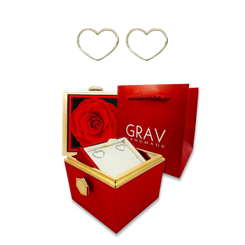 GRAV Eternal Rose Arany 14K Fülbevaló
